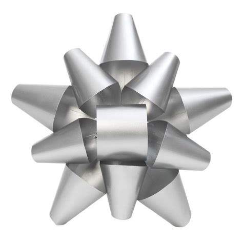 metal christmas bows silver for boxes|silver christmas bows.